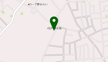 石戸浄水場の地図画像