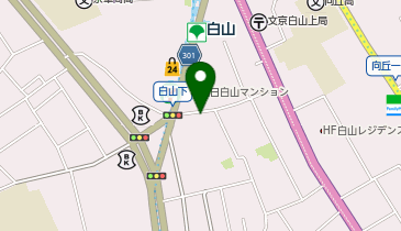 株式会社インソース 白山ビルの地図画像