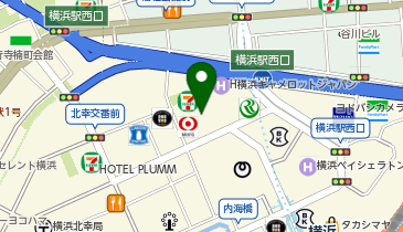 株式会社東宝ハウス 横浜西口の地図画像