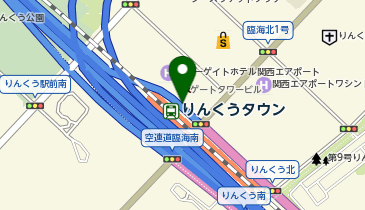 オディシススイーツ大阪エアポートホテルの地図画像
