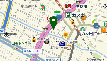 BurnesStyle GOTANDA(バーネススタイル ゴタンバ)の地図画像