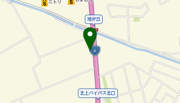 ネクステージ 北上店の地図画像