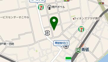 青砥酵素風呂の地図画像