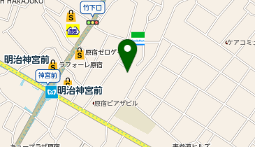 MIL GALLERY JINGUMAE(ミル ギャラリー ジングウジマエ)の地図画像