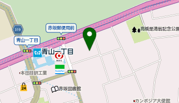 New Leaf Aoyama(ニュー リーフ アオヤマ)の地図画像