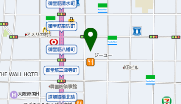 ALLU(アリュー) 心斎橋店の地図画像