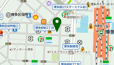 ヘヤギメ!法人営業部 福岡支店の地図画像