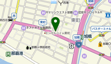 スキャンサービス沖縄那覇店の地図画像