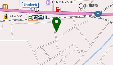 ダイオーペーパーテクノ株式会社 本社・津山工場の地図画像