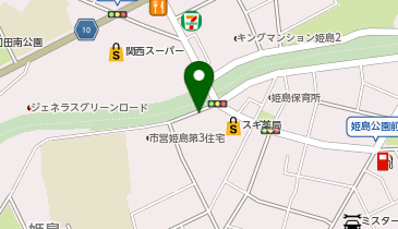 陽光ひめじま苑の地図画像
