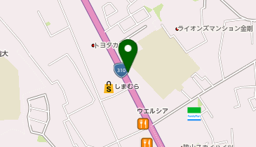 オートパラダイス関西 大阪狭山店の地図画像