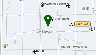 奈良町豆腐庵こんどうの地図画像