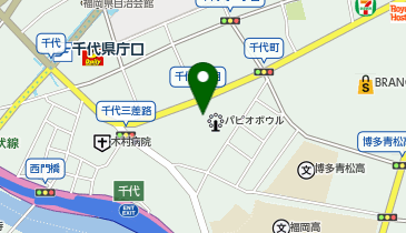 オーヴィジョンアイスアリーナ福岡の地図画像