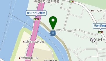 ブーランジェリーラネージュの地図画像