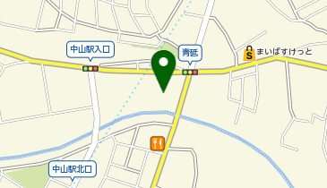 医心館 横浜中山の地図画像