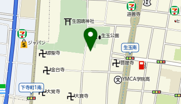 清風ヒーリング整体院の地図画像