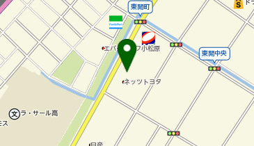 鹿児島ダイハツ販売 東開店の地図画像