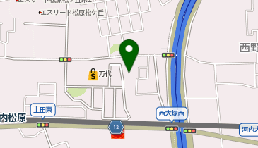 スーパー・コート 松原の地図画像