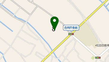 足柄上合同庁舎の地図画像