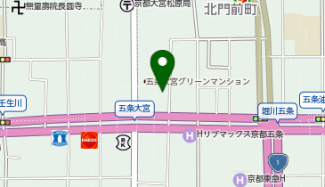 五香湯の地図画像