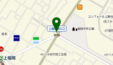 上福岡たいよう整骨院の地図画像