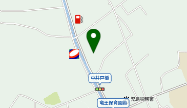 焼肉ストリートの地図画像