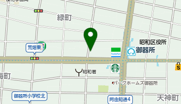 餃子楼の地図画像