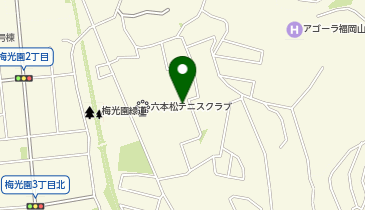 老人ホームたいよう 六本松館の地図画像