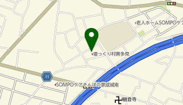 優っくりグループホーム喜多見の地図画像