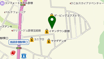 SPORTS AUTHORITY(スポーツ オーソリティ) イオンタウン彦根店の地図画像