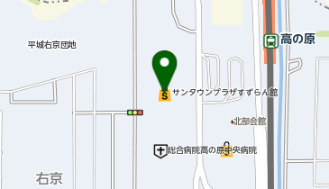 阪急ベーカリー 高の原店の地図画像