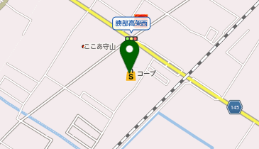 阪急ベーカリー&カフェ コープもりやま店の地図画像