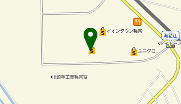 阪急ベーカリー ザ・ビッグ弥富店の地図画像