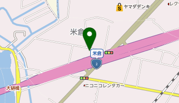 SHOT 米倉店の地図画像