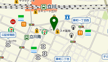 髪質改善kichi.(キッチ) 立川南口店の地図画像