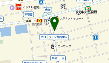 海苔弁いちのや 福岡赤坂店の地図画像