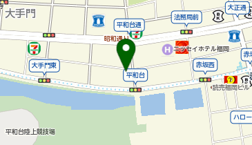 とかしき気功療術院の地図画像