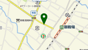 ピザーラ 御殿場店の地図画像