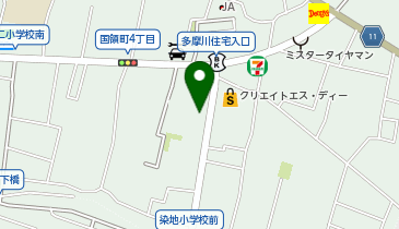 東京都水道局 調布サービスステーションの地図画像