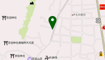 黎明教会資料研修館の地図画像