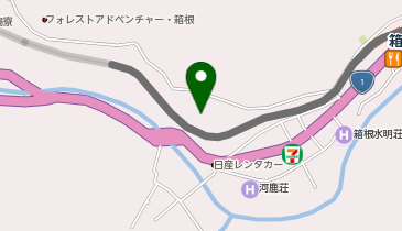 HAKONATURE BASE (ハコネイチャー ベース)の地図画像