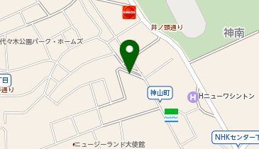 かんたんなゆめ 渋谷の地図画像