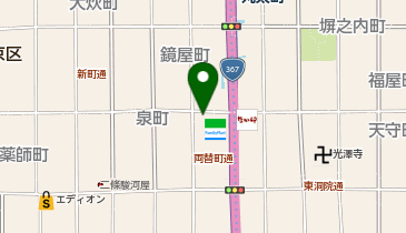 京都インターナショナルプリスクールの地図画像