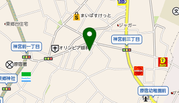 神宮プライズの地図画像