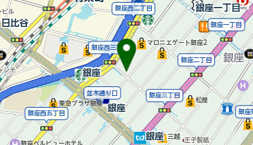 ASTALIFT GINZA(アスタリフト ギンザ)の地図画像