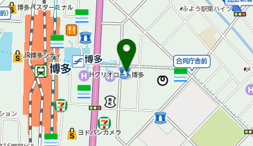 博多炊き餃子 池ぽんの地図画像