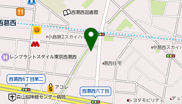 TCA東京ECO(エコ)動物海洋専門学校の地図画像