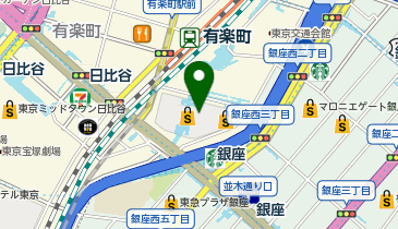保険クリニック(R) 銀座店の地図画像