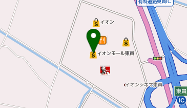 保険クリニック(R) イオンモール東員店の地図画像