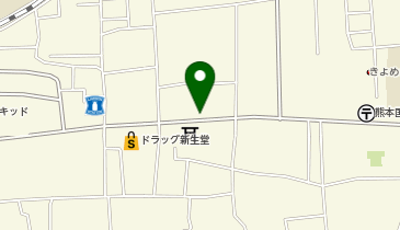 黒墨商店 熊本店の地図画像